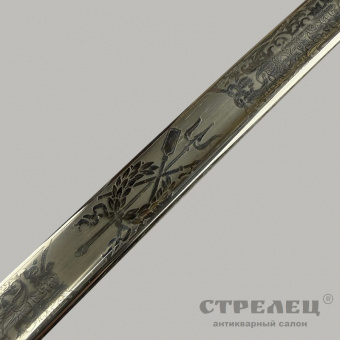 фото — сабля немецкая морская офицерская «кайзермарине», 1871–1918 гг.